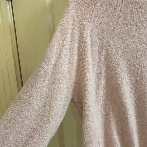 Cotton Candy Lilac Tie-Front Sweater - Picture 6 of 7